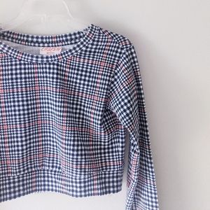 Crush Plaid Crop Top
